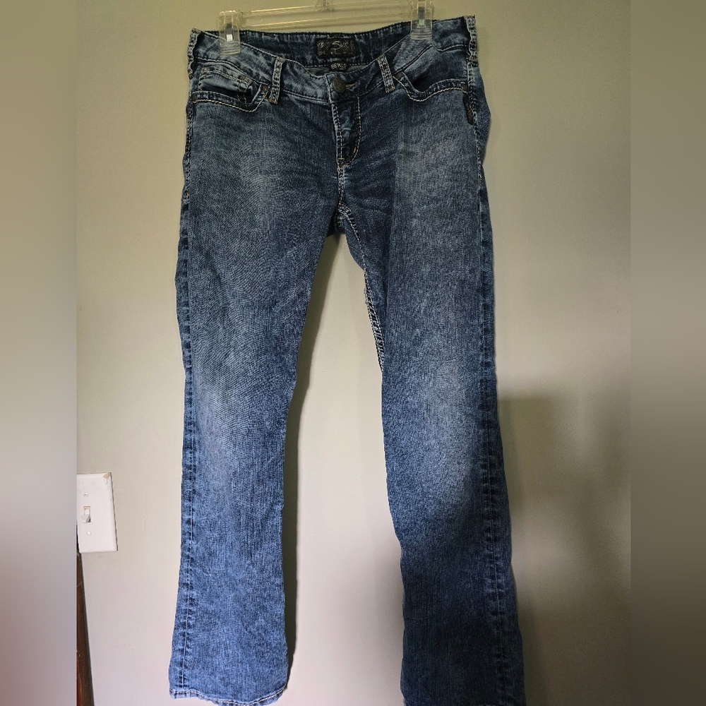 Silver Jeans Berkley Low Rise, Straight Cut